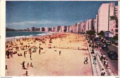 CPA RIO DE JANEIRO Praia de Copacabana. BRAZIL (621895)