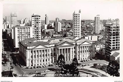 Brasil - CURITIBA - Panorama - Faculdade de Medicina - FOTO POSTAL - Ed. Colombo 45