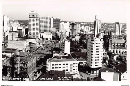 Brasil - CURITIBA - Panorama - FOTO POSTAL - Ed. Colombo 12
