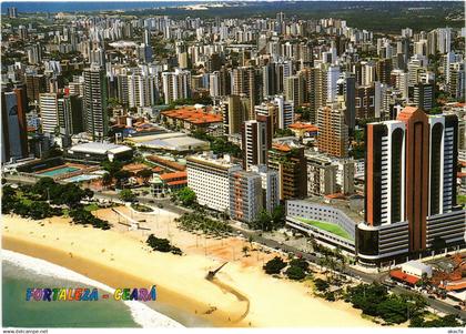 CPM AK Fortaleza Beira Mar Avenue BRAZIL (1463365)