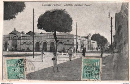 ALAGOAS / MACEIO / MERCADO PUBLICO / BEL AFFRANCHISSEMENT / RARE