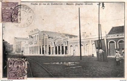 ALAGOAS / MACEIO / TRECHO DA RUA DO COMMERCIO / BEL AFFRANCHISSEMENT