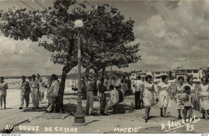 PC BRAZIL, MACEIO, DUQUE DE CAXIAS, VINTAGE REAL PHOTO POSTCARD (b8114)