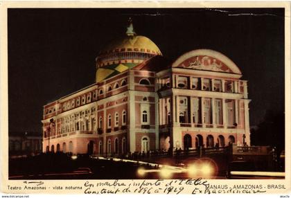 CPM AK Manaus Teatro Amazonas BRAZIL (1463443)