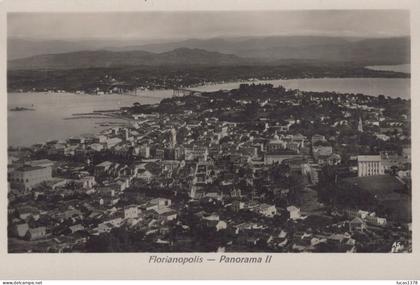 BRESIL / CARTE PHOTO 1930 / FLORIANOPOLIS / PANORAMA II