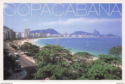 BRESIL COPACABANA PLAGE DE COPACABANA