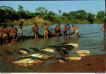 CPA Cuiabá Brasilien, Fishing on the Cuiabá river