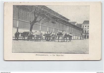 Brasil - RECIFE Pernambuco - O mercado - Ed. desconhecido