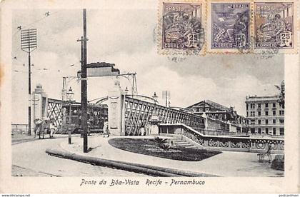 Brasil - RECIFE Pernambuco - Ponte da Boä-Vista - Ed. FUF