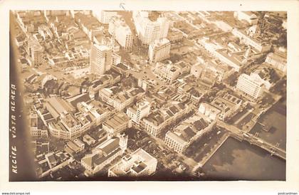 Brasil - RECIFE - Vista aérea - FOTO POSTAL - Ed. desconhecido