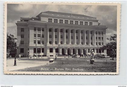 Brasil - SALVADOR DE BAHIA - Forum Ruy Barbosa - POSTAL FOTO - Ed. desconhecido