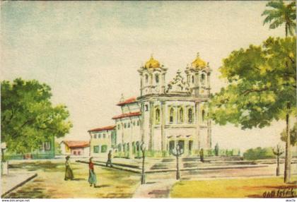 CPA Salvador de Bahia Basilica do Bomfim BRAZIL (1085238)