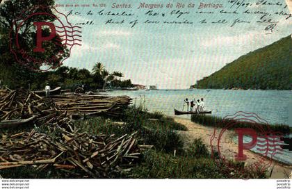 BRASIL. Santos, Margens do Rio da Bertioga