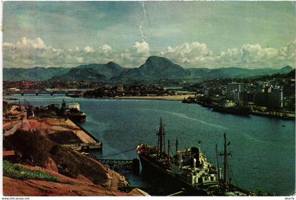 CPM AK Vitoria vista geral do porto BRAZIL (1463750)