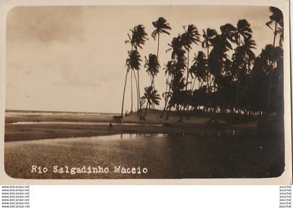 K25- MACEIO - RIO SALGADINHO  - CARTE PHOTO -  - 2 SCANS