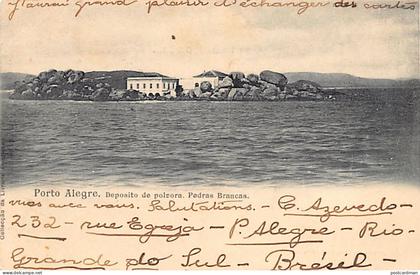 Brasil - PORTO ALEGRE - Deposito de polvora - Pedras Brancas - Ed. Livraria America