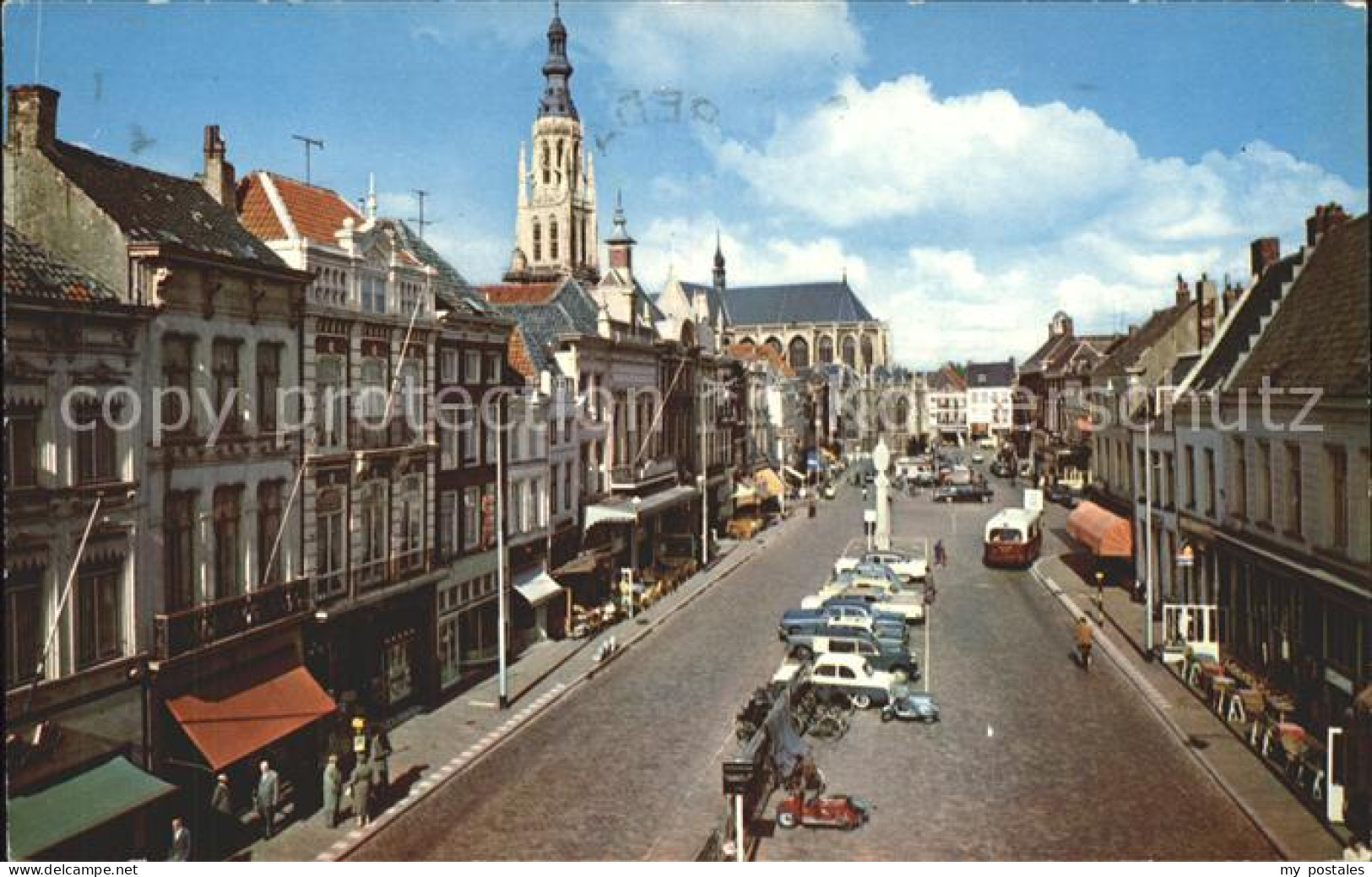 Breda Noord-Brabant Grote Markt Autos
