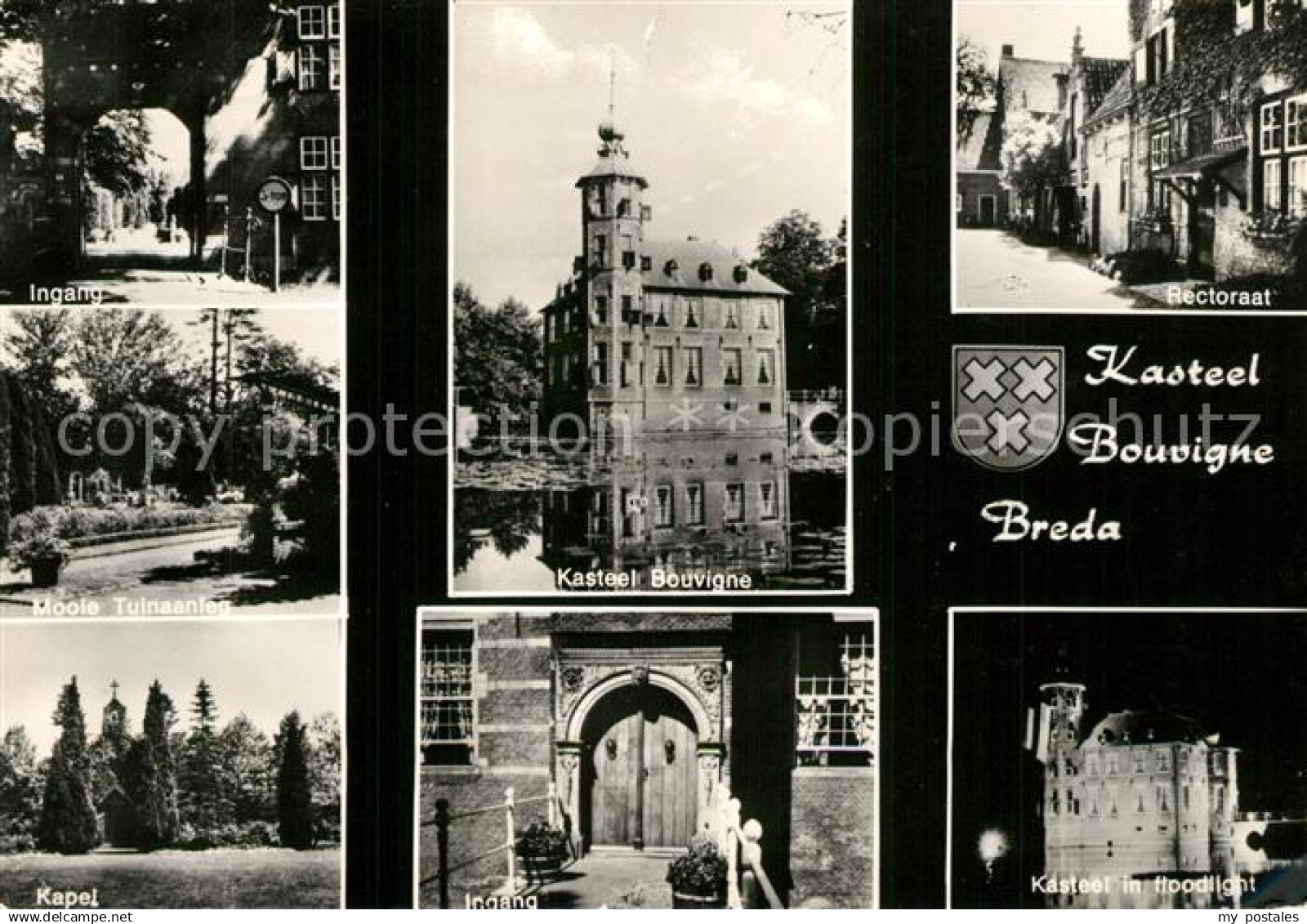 Breda Noord-Brabant Kastell Bouvigne