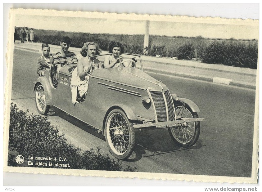 Bredene :  La nouvelle 4 CV  (  citroen )