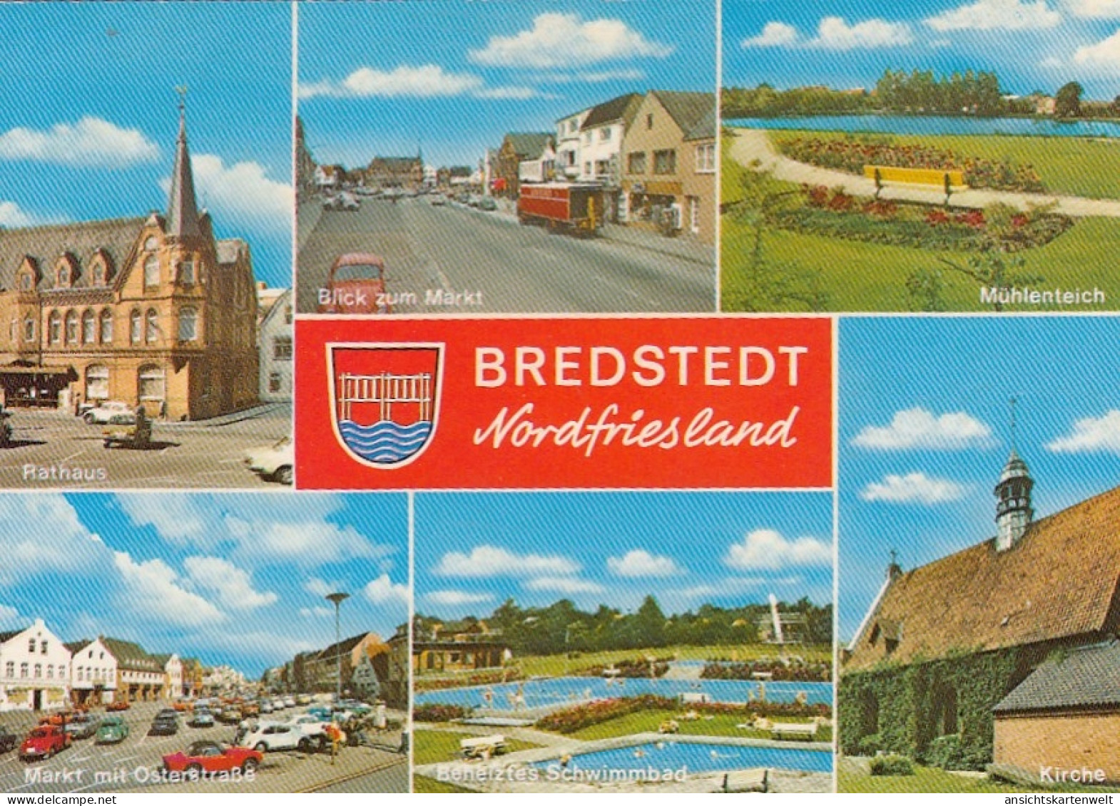 Bredstedt, Nordfriesland, Mehrbildkarte ngl #F6233