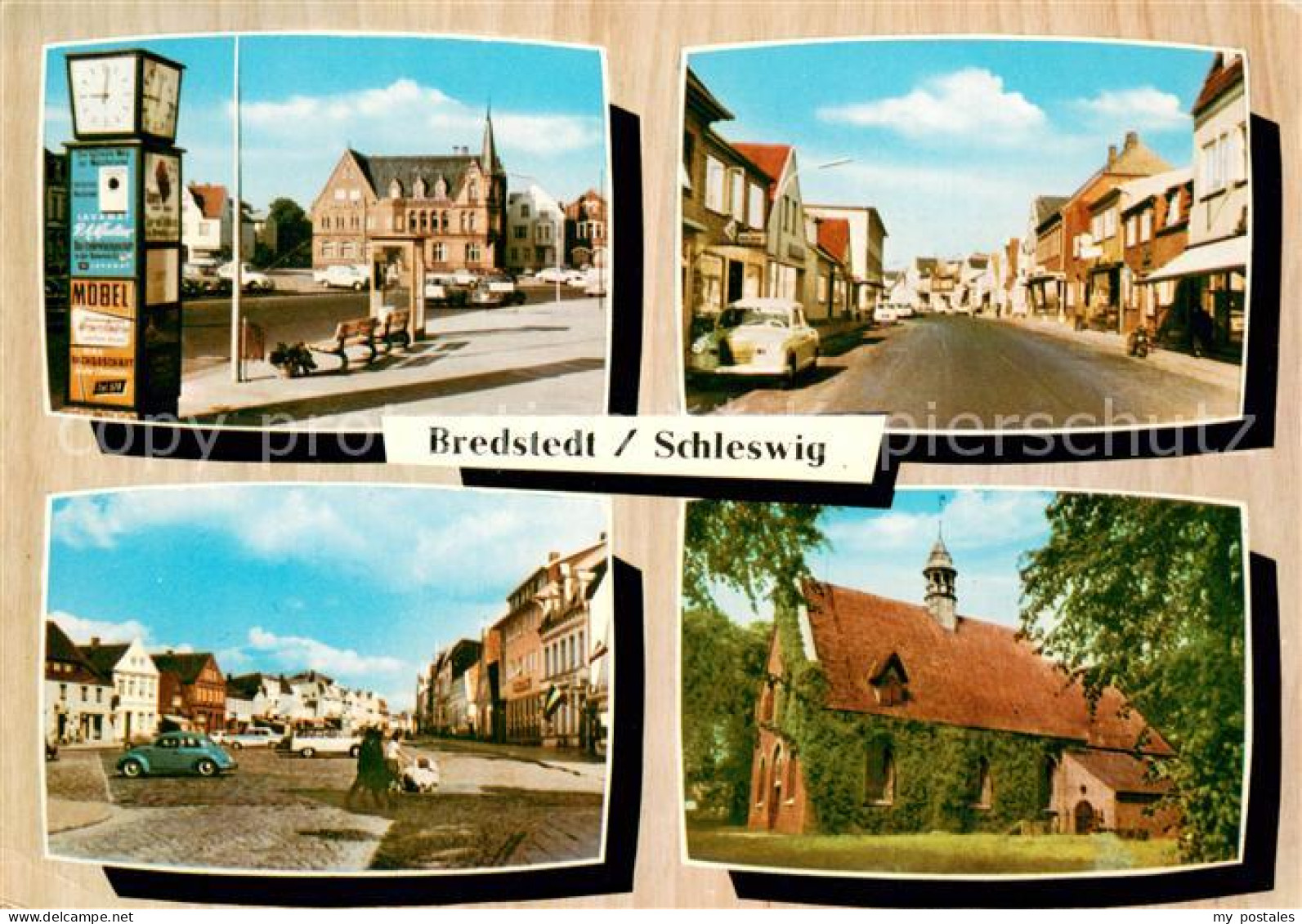Bredstedt Strassenpartien Kirche