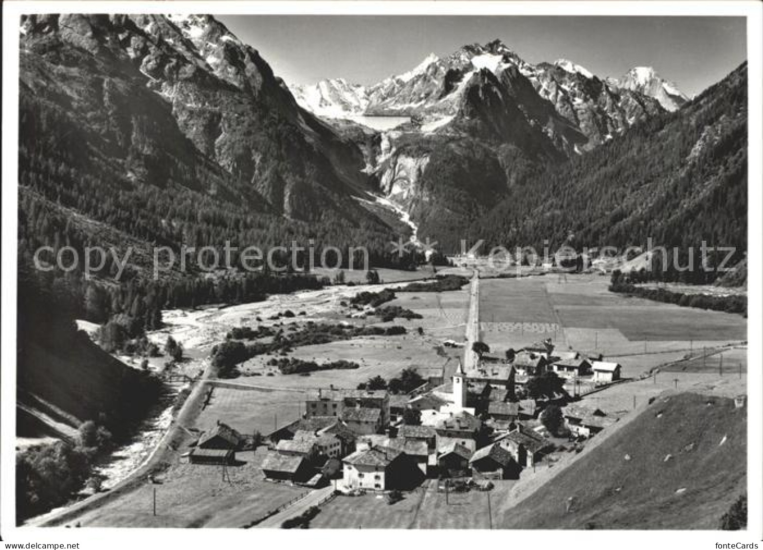 Bregaglia Casaccia mit Albigna
