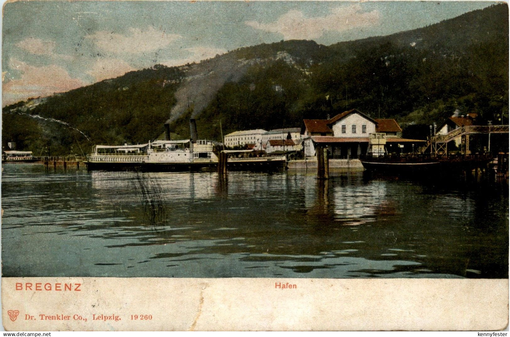 Bregenz/Vorarlberg, div.Orte und Umgebung - Bregenz, Hafen