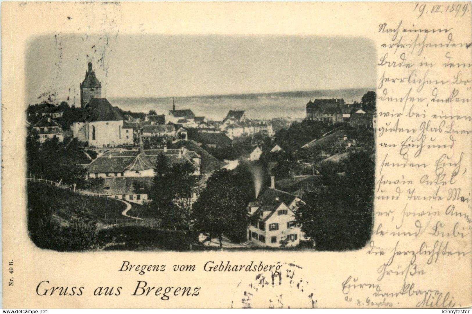 Bregenz/Vorarlberg, div.Orte und Umgebung - Bregenz vom Gebhardsberg