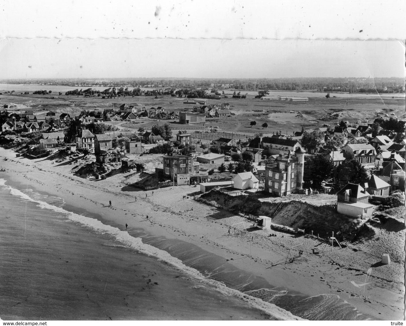 BREHAL SAINT-MARTIN-DE-BREHAL LA PLAGE VUE AERIENNE