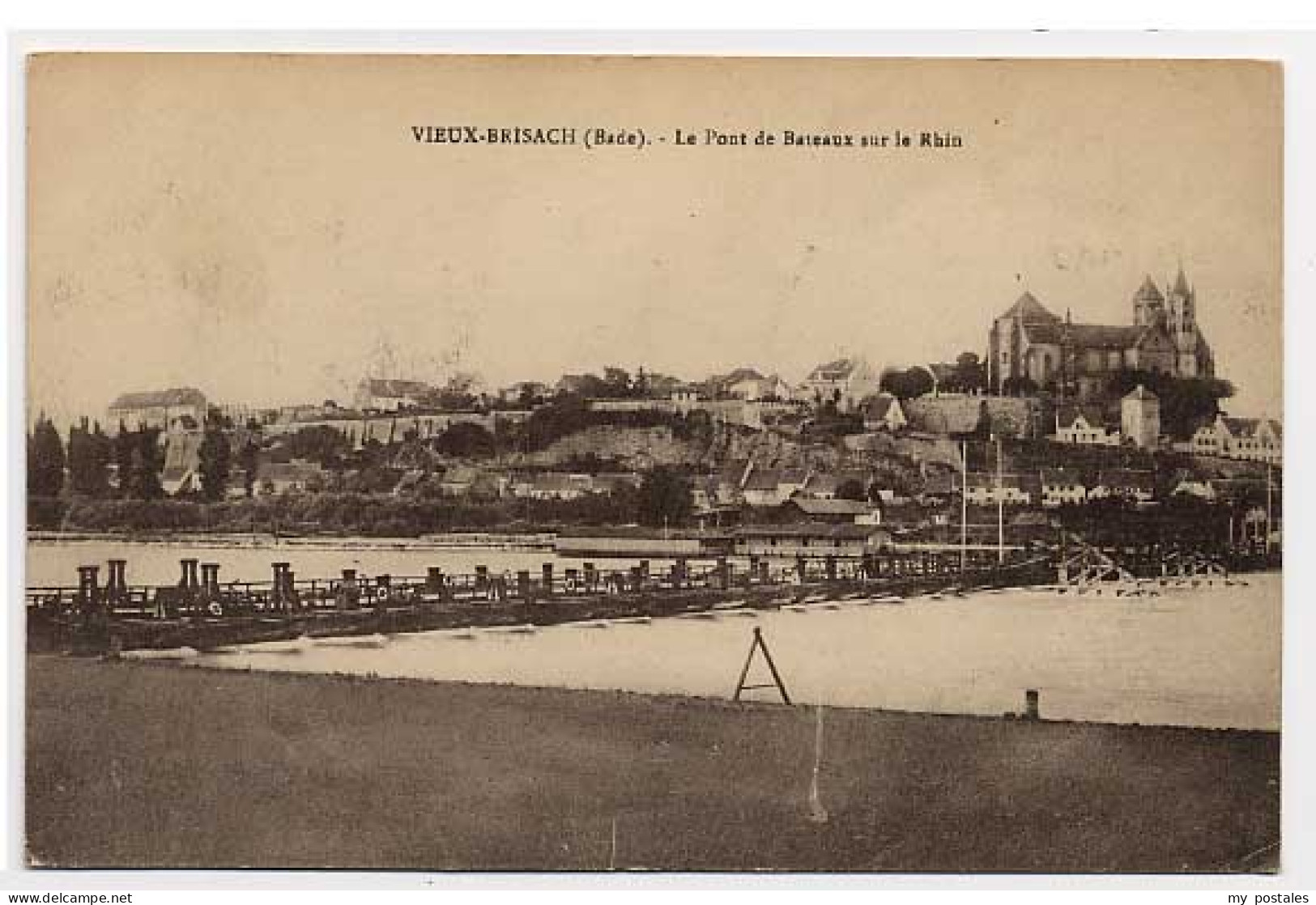 Breisach Rhein Breisach  ungelaufen ca. 1920