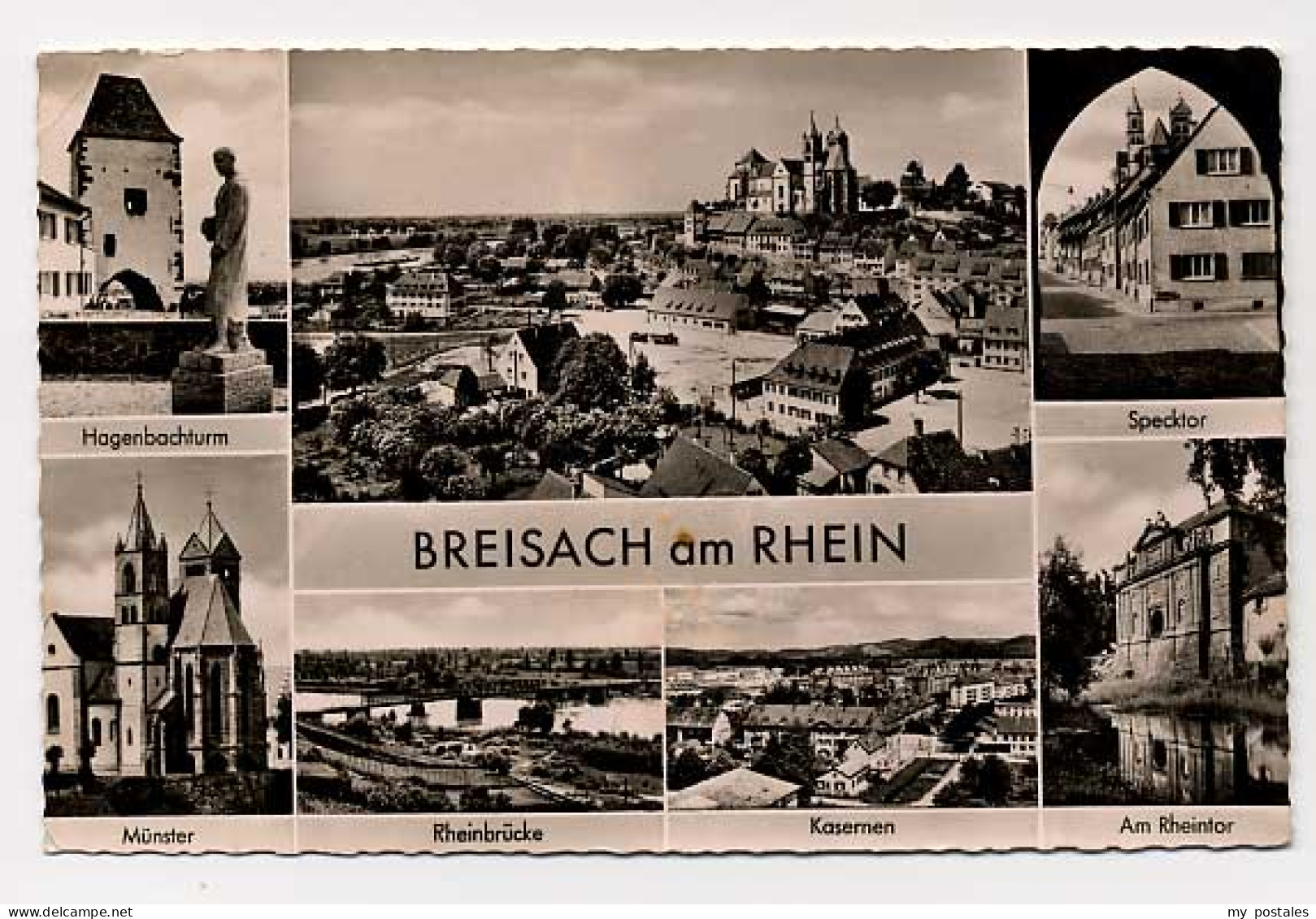 Breisach Rhein Breisach  x 1962