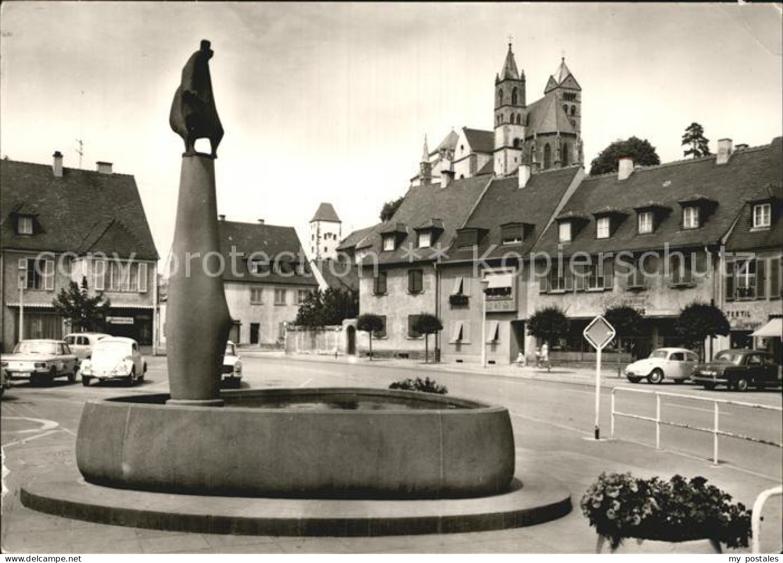 Breisach Rhein Europabrunnen