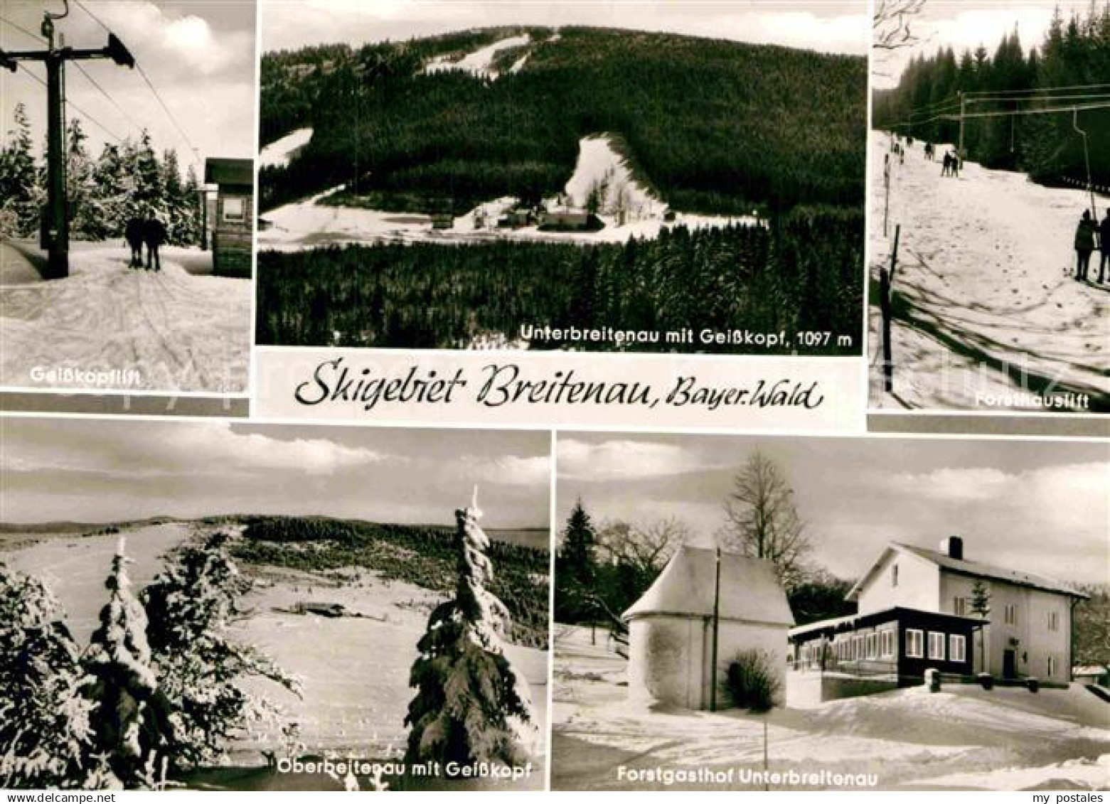 Breitenau Bad Rodach Geisskopflift Unterbreitenau Geisskopf Forsthauslift Oberbr