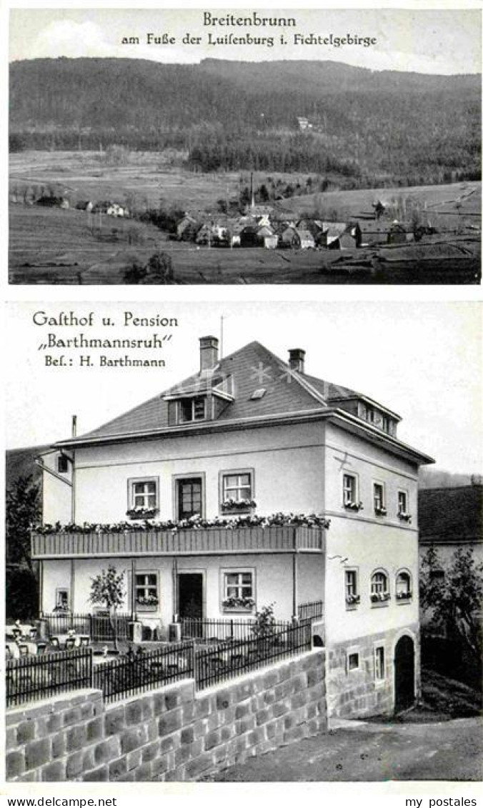 Breitenbrunn Wunsiedel Gasthof Bartmannsruh