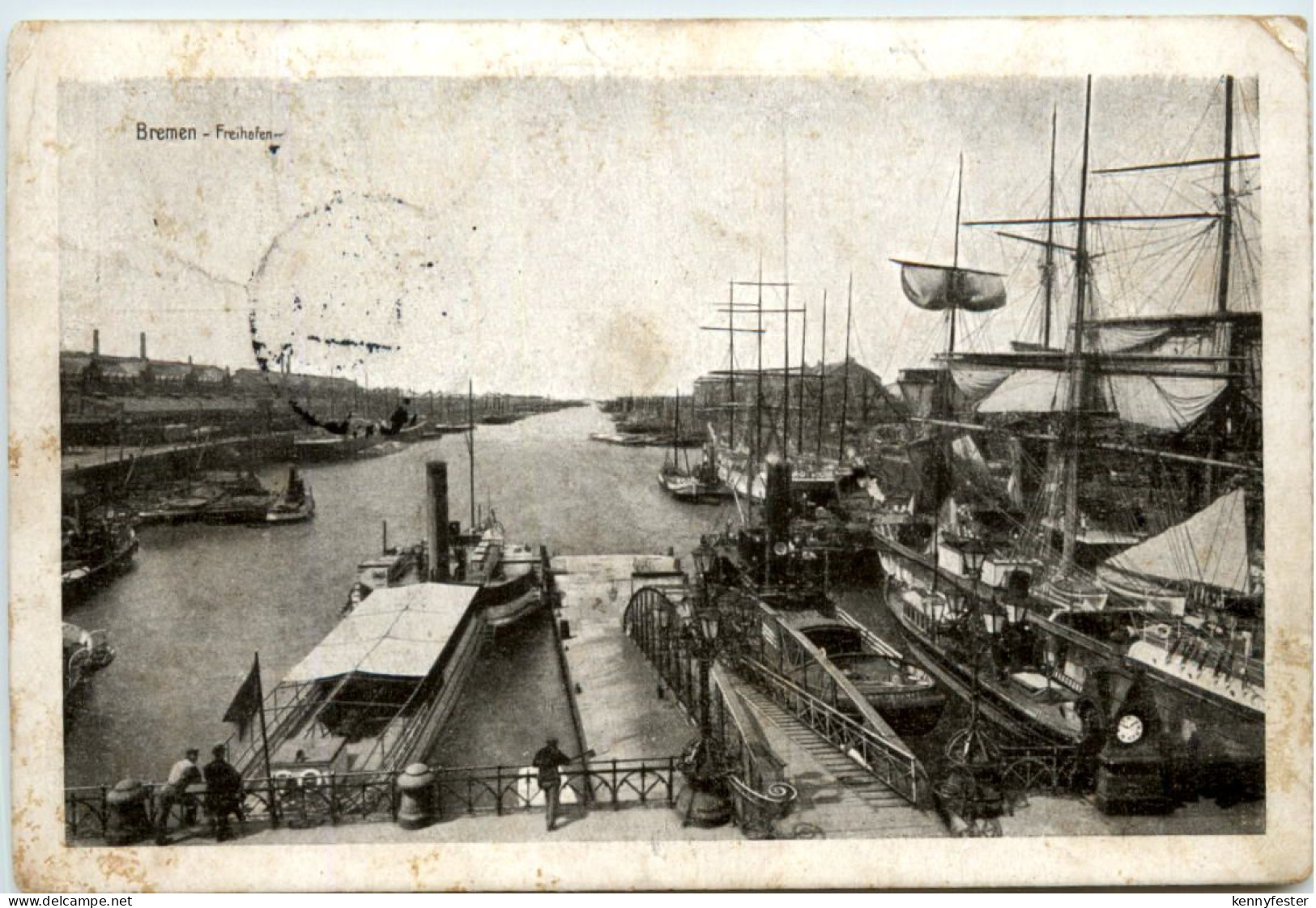 Bremen - Freihafen - Feldpost - Reservelazarett Bremen