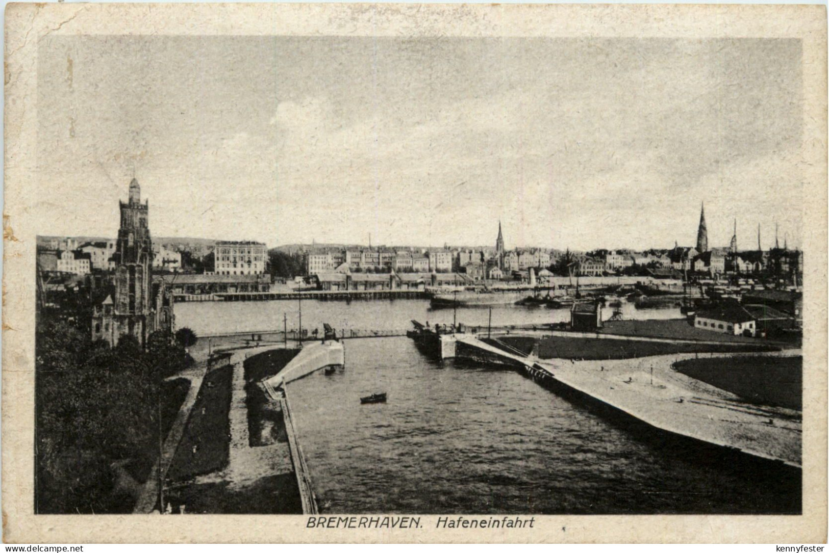 Bremerhaven - Hafeneinfahrt