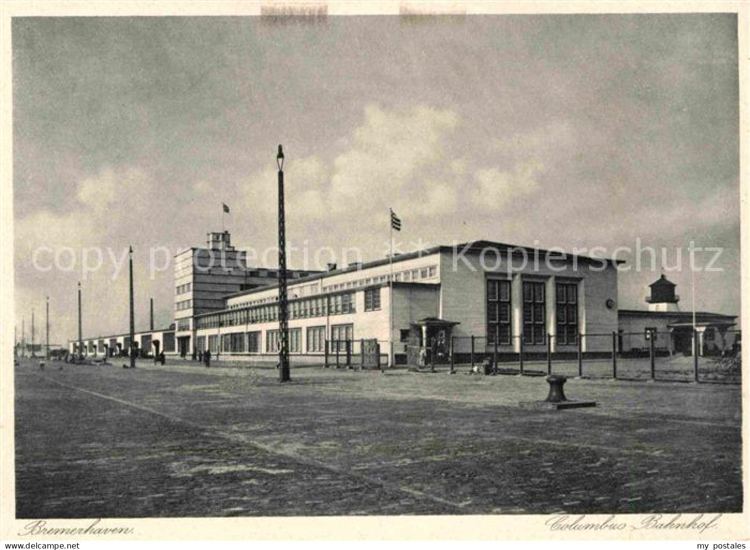 BREMERHAVEN Nordsee Columbus Bahnhof