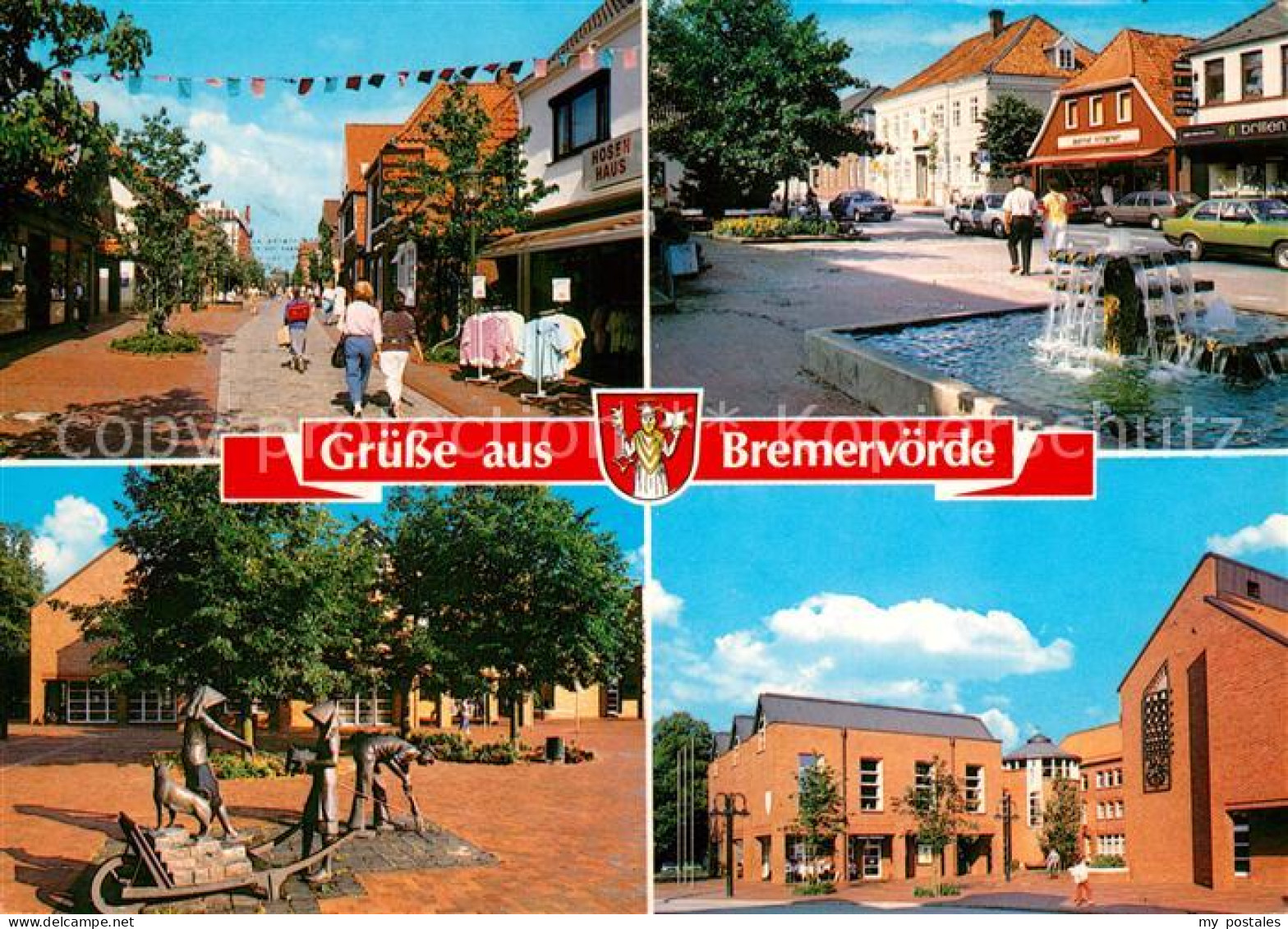 Bremervoerde Brunnen Skulpturen