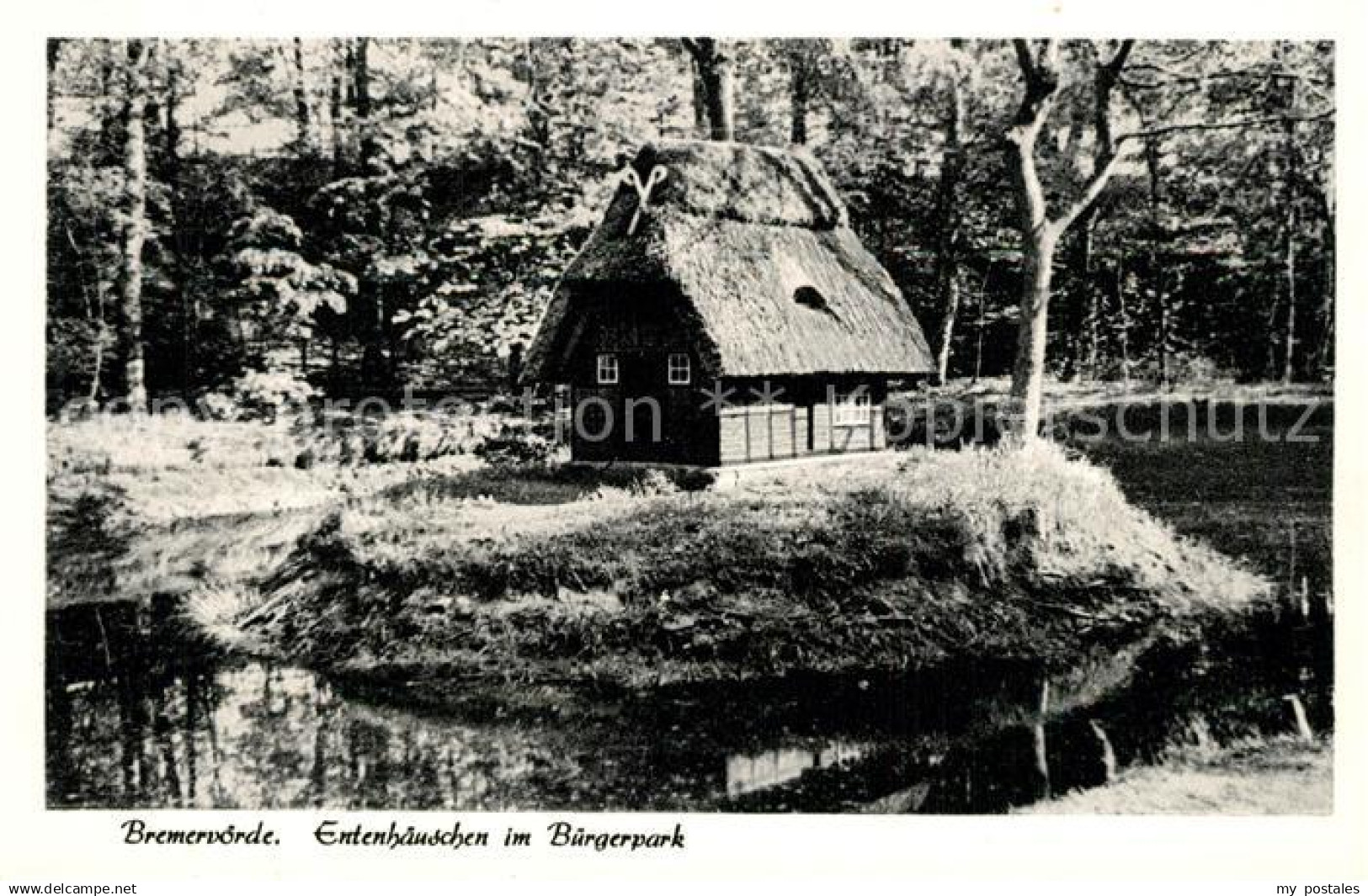Bremervoerde Entenhaeuser im Buergerpark