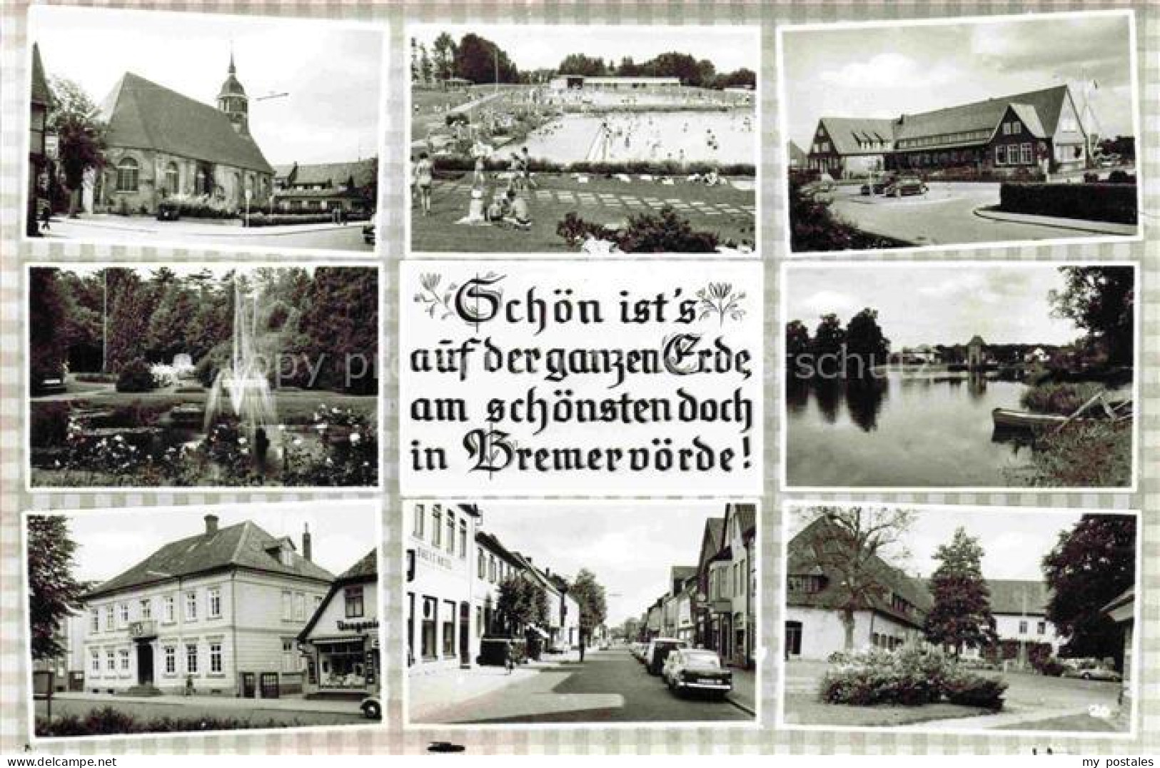 Bremervoerde Kirche Schwimmbad Park Ortspartien