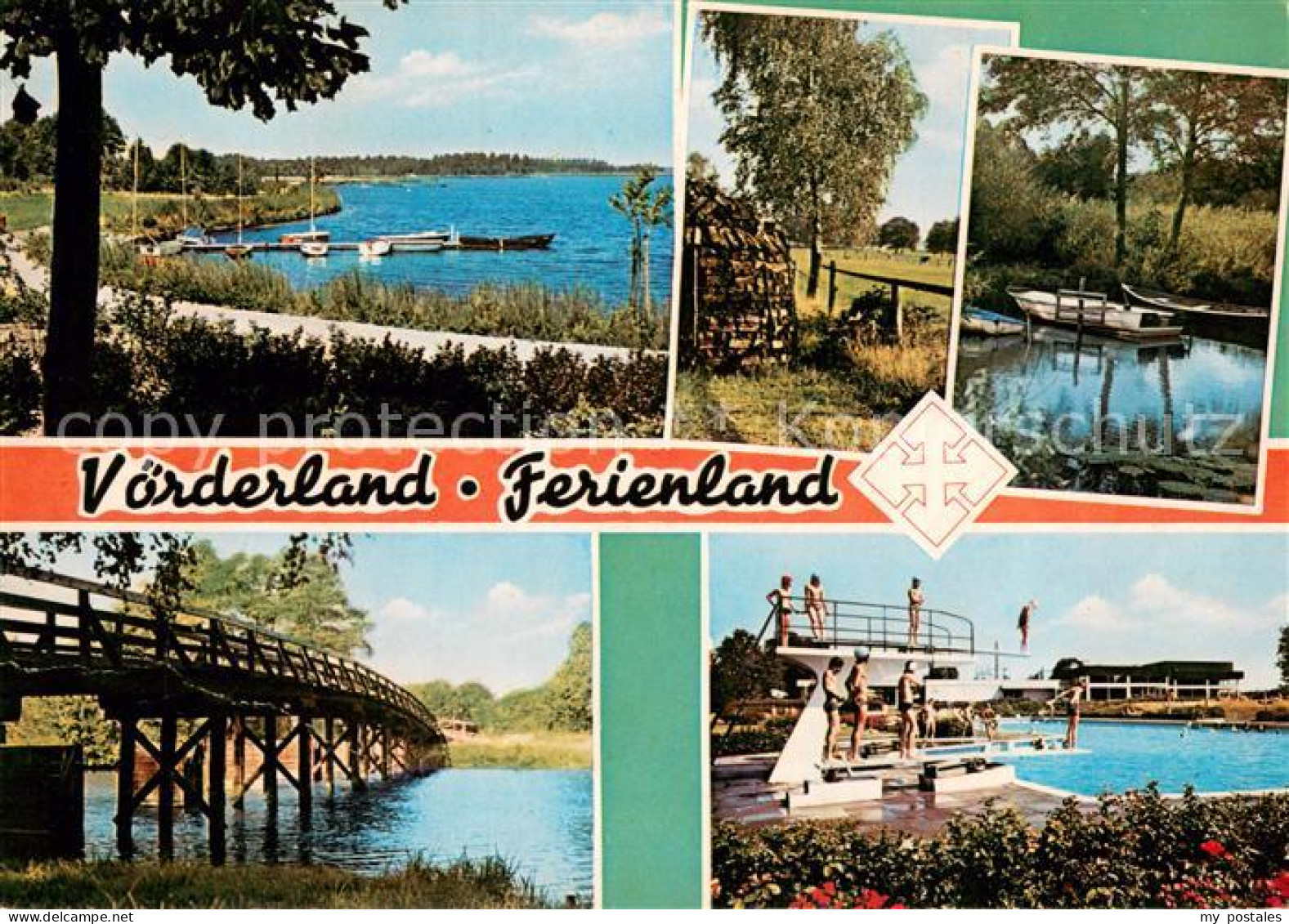 Bremervoerde Voerderland Ferienland Schwimmbad Bruecke