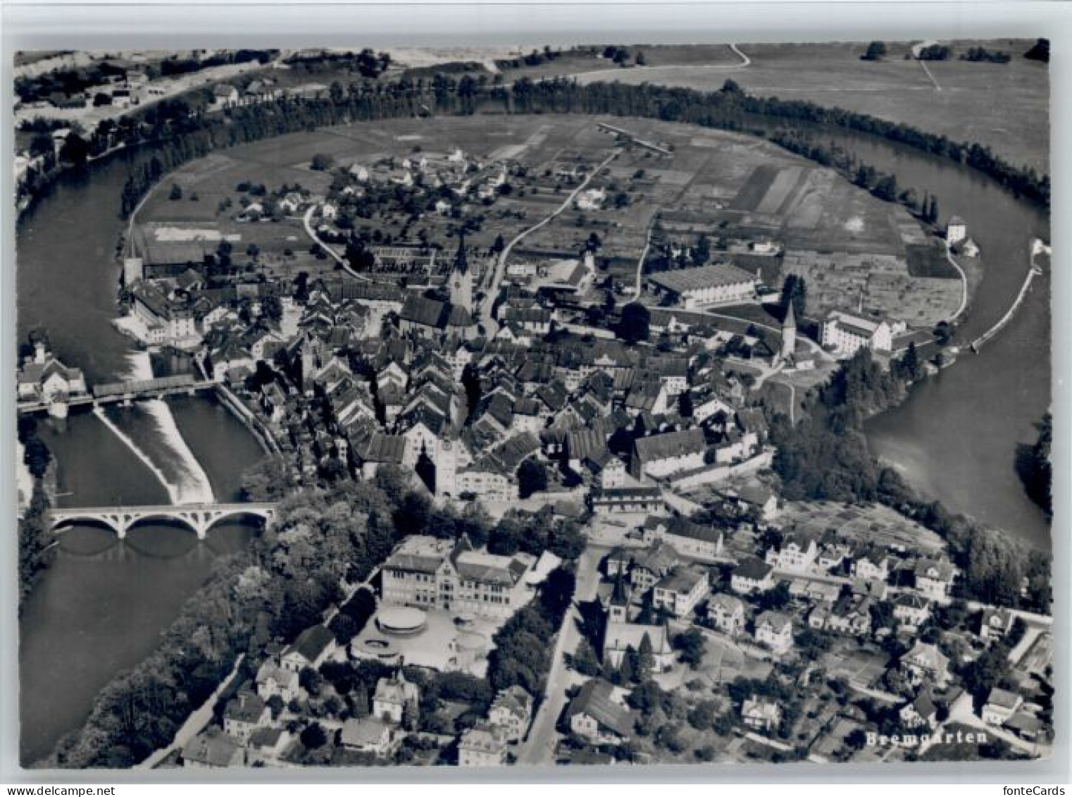 Bremgarten AG Bremgarten Fliegeraufnahme