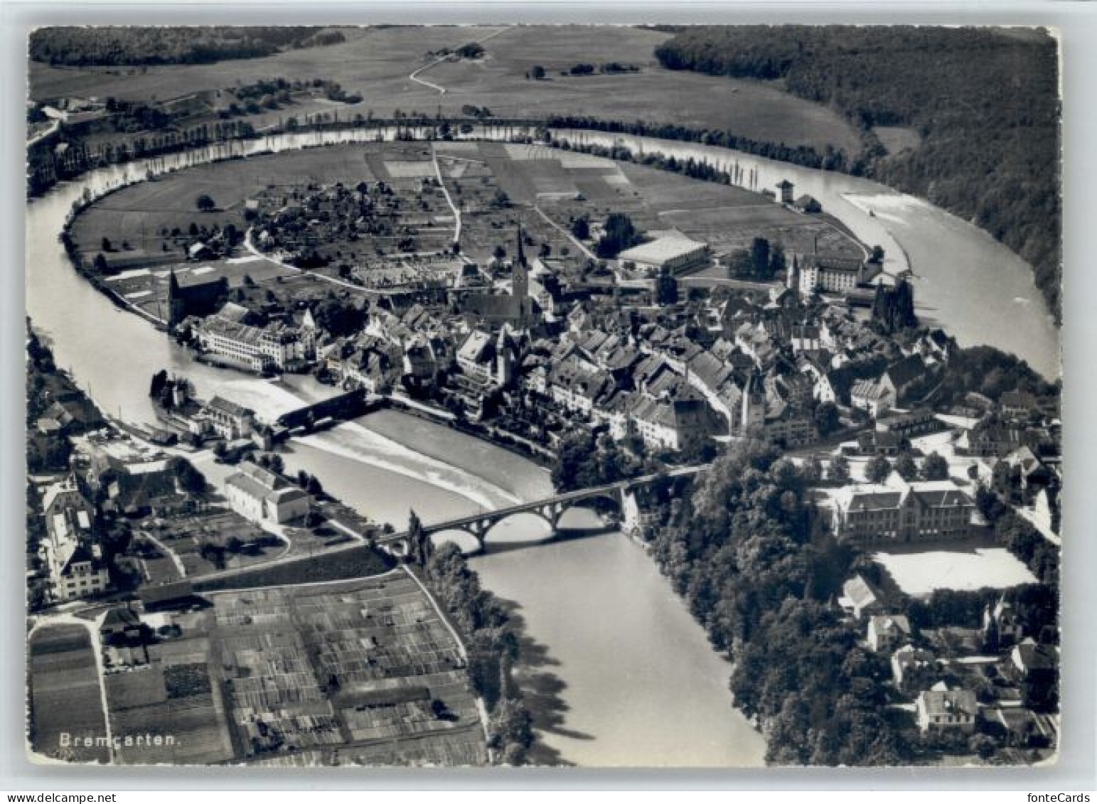 Bremgarten AG Bremgarten Fliegeraufnahme