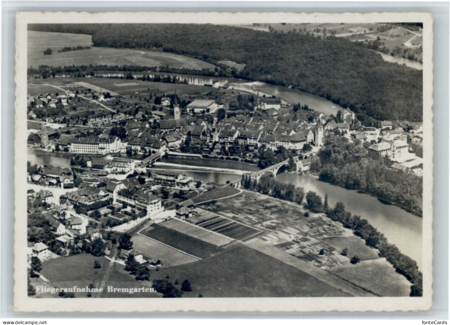 Bremgarten AG Bremgarten Fliegeraufnahme