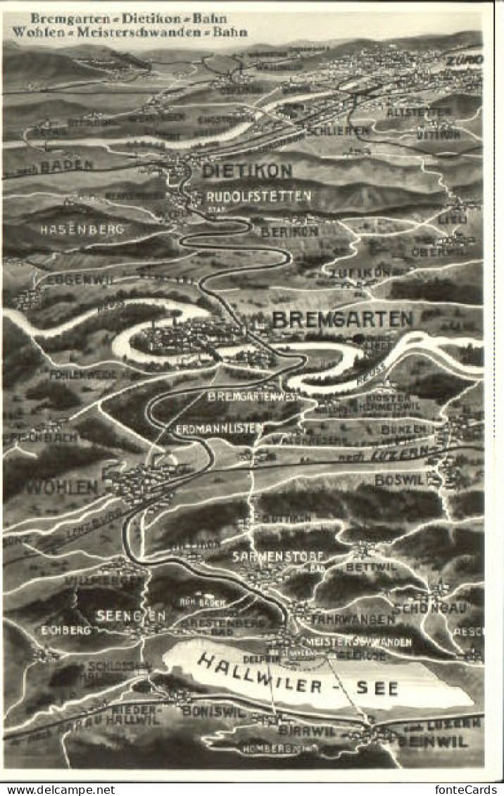 Bremgarten AG Bremgarten Fliegeraufnahme