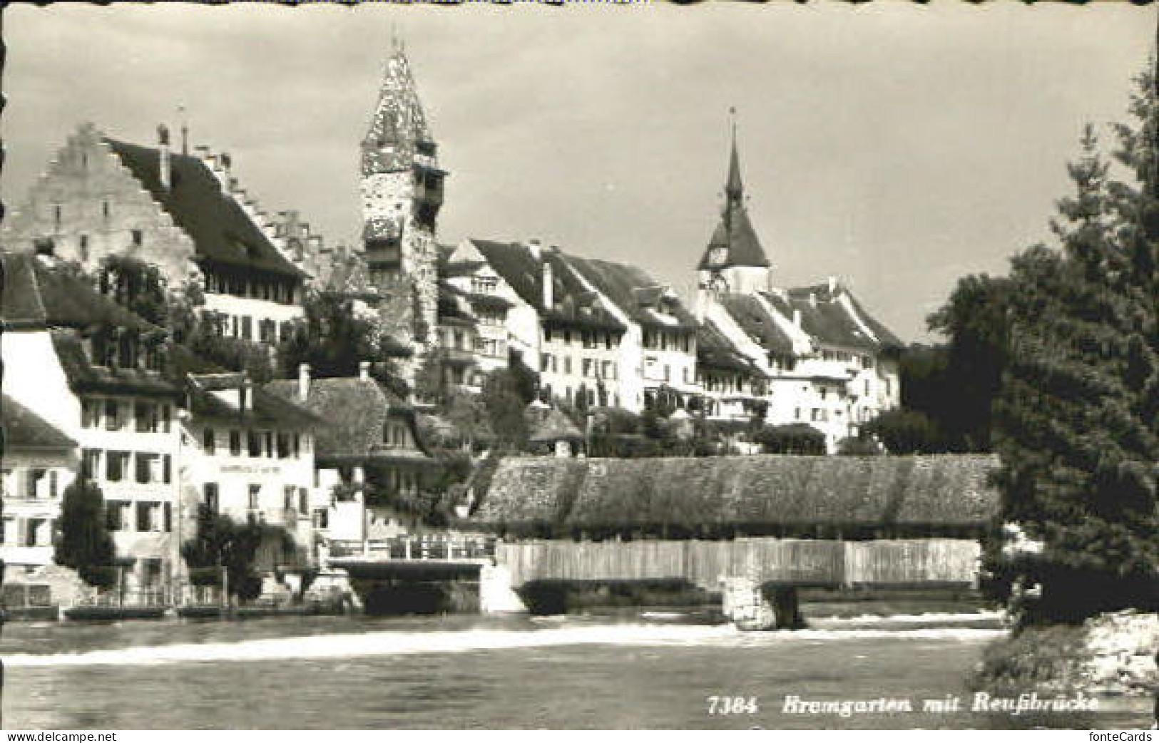 Bremgarten AG Bremgarten Reussbruecke o 1956