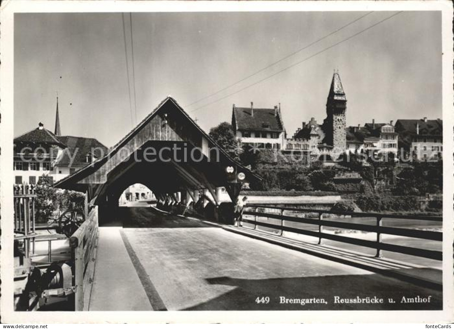 Bremgarten BE Reussbruecke Amthof