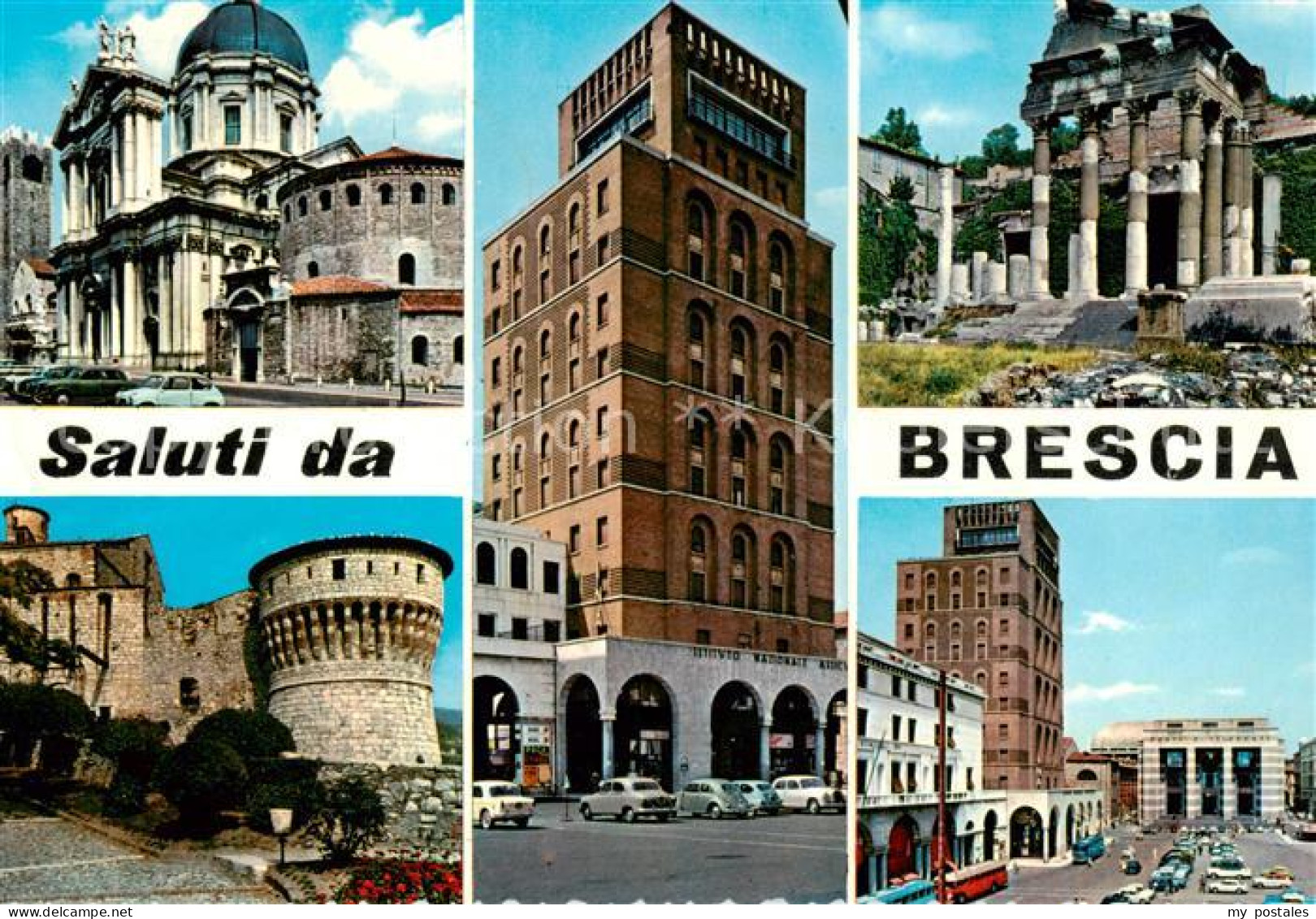 Brescia Lombardia Teilansichten