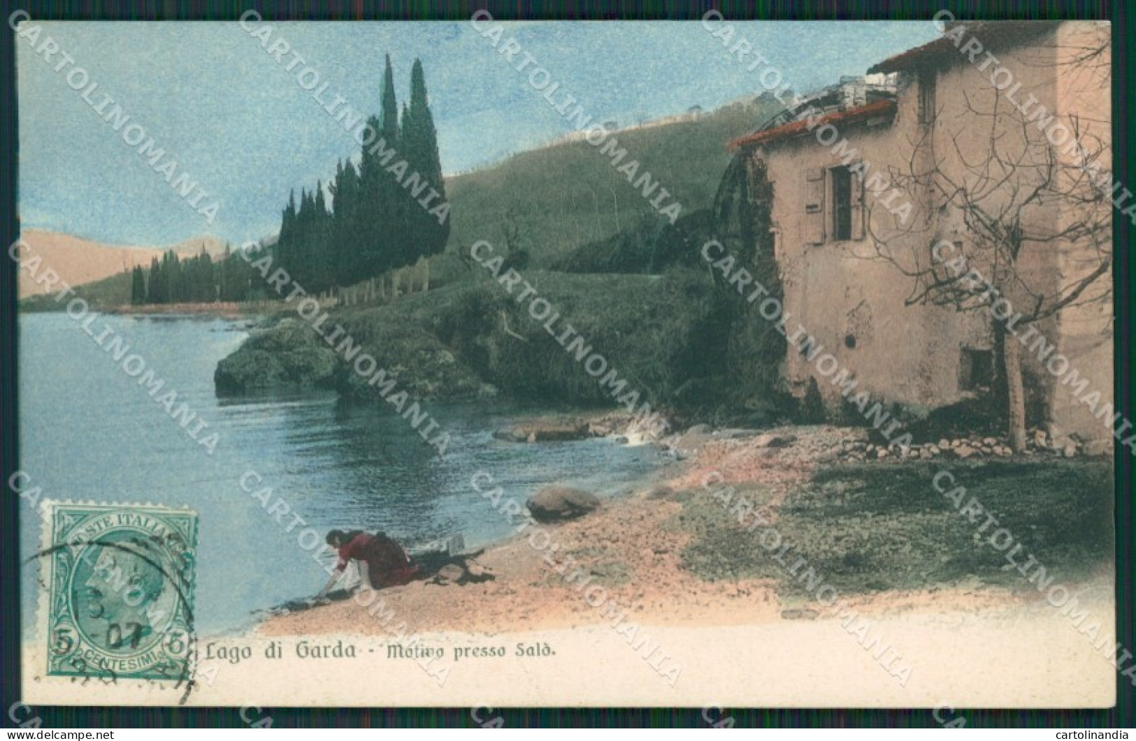 Brescia Salò cartolina QK7117