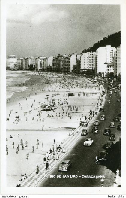 Brazil Rio De Janeiro Copacabana photocard